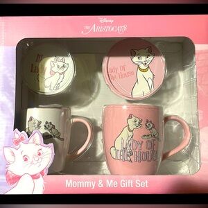 Disney Aristocats Marie Mommy & Me Mug Set